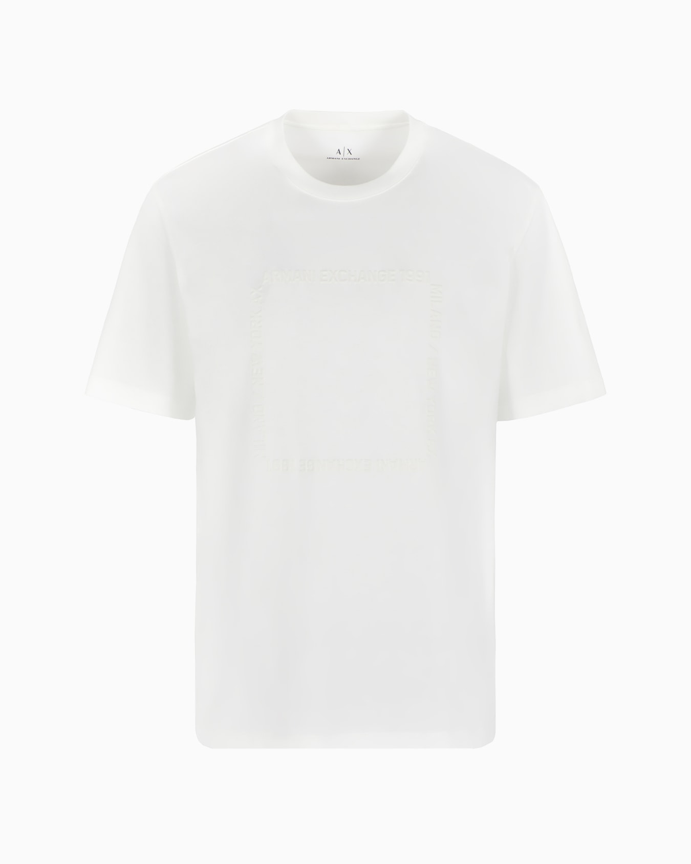 ASV embossed logo heavy cotton T-shirt Slide 0