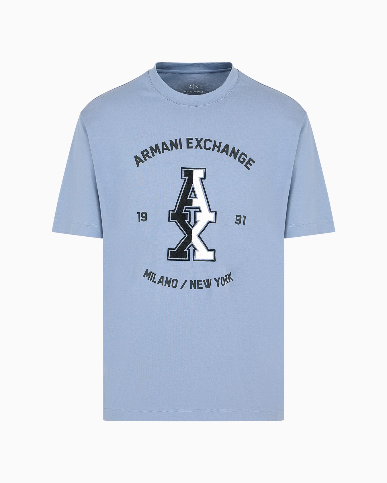 Regular fit T-shirt with maxi-print in ASV cotton Slide 0