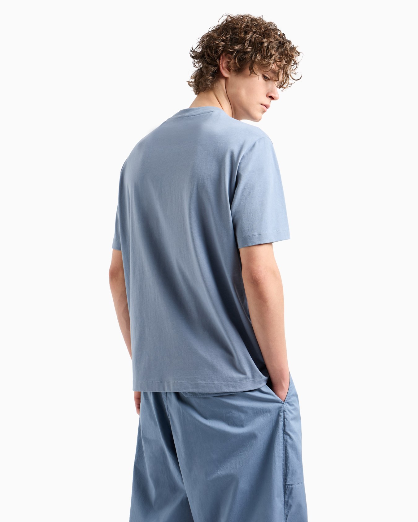 Regular fit T-shirt with maxi-print in ASV cotton Slide 2