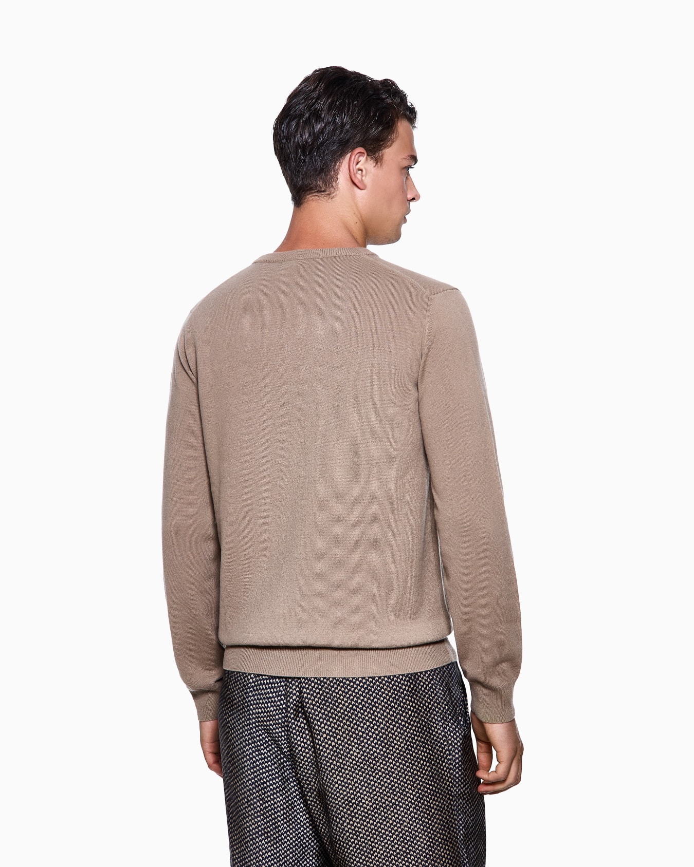 Maglia girocollo in cashmere Slide 2