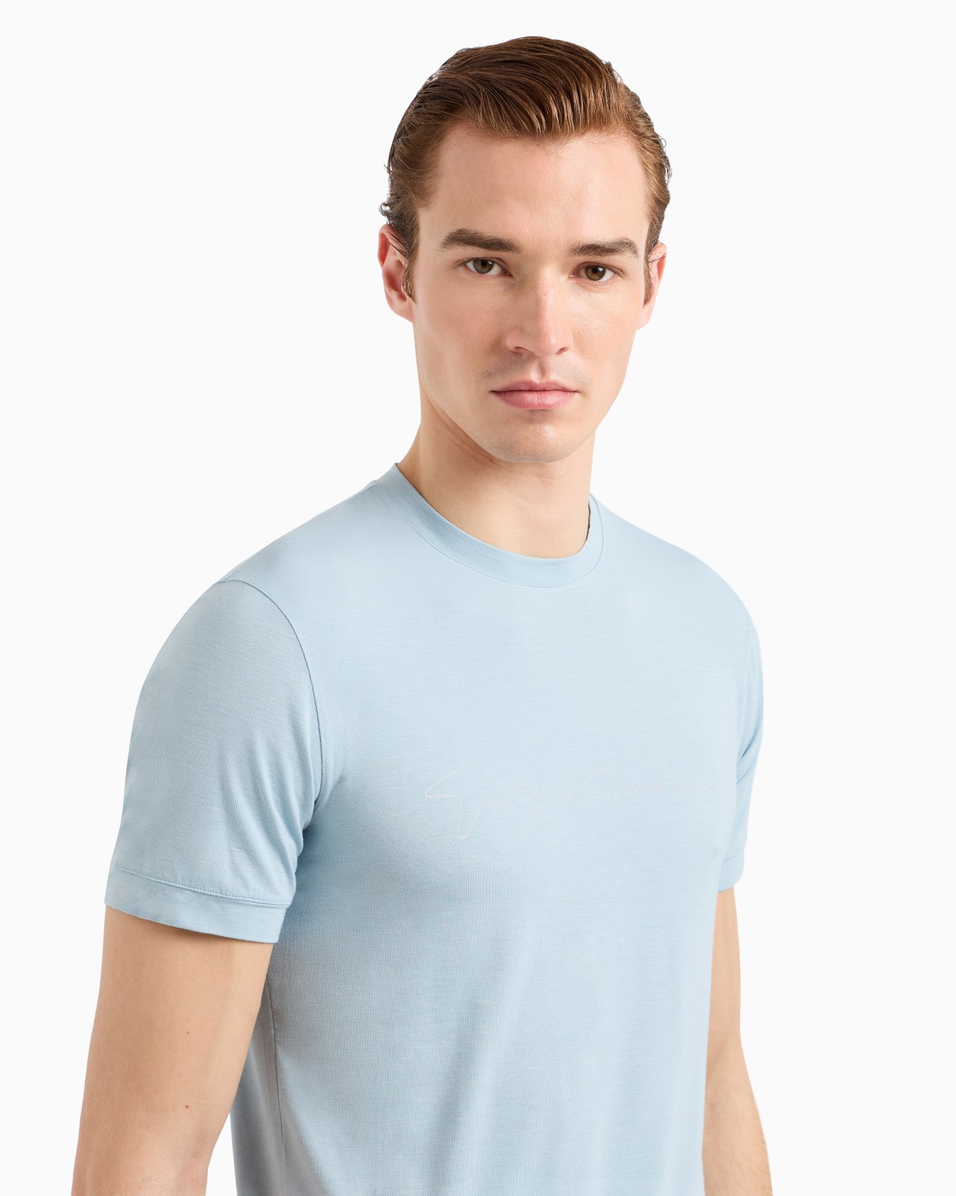 ASV Tシャツ ストレッチビスコース シグネチャーロゴ スライドする 4