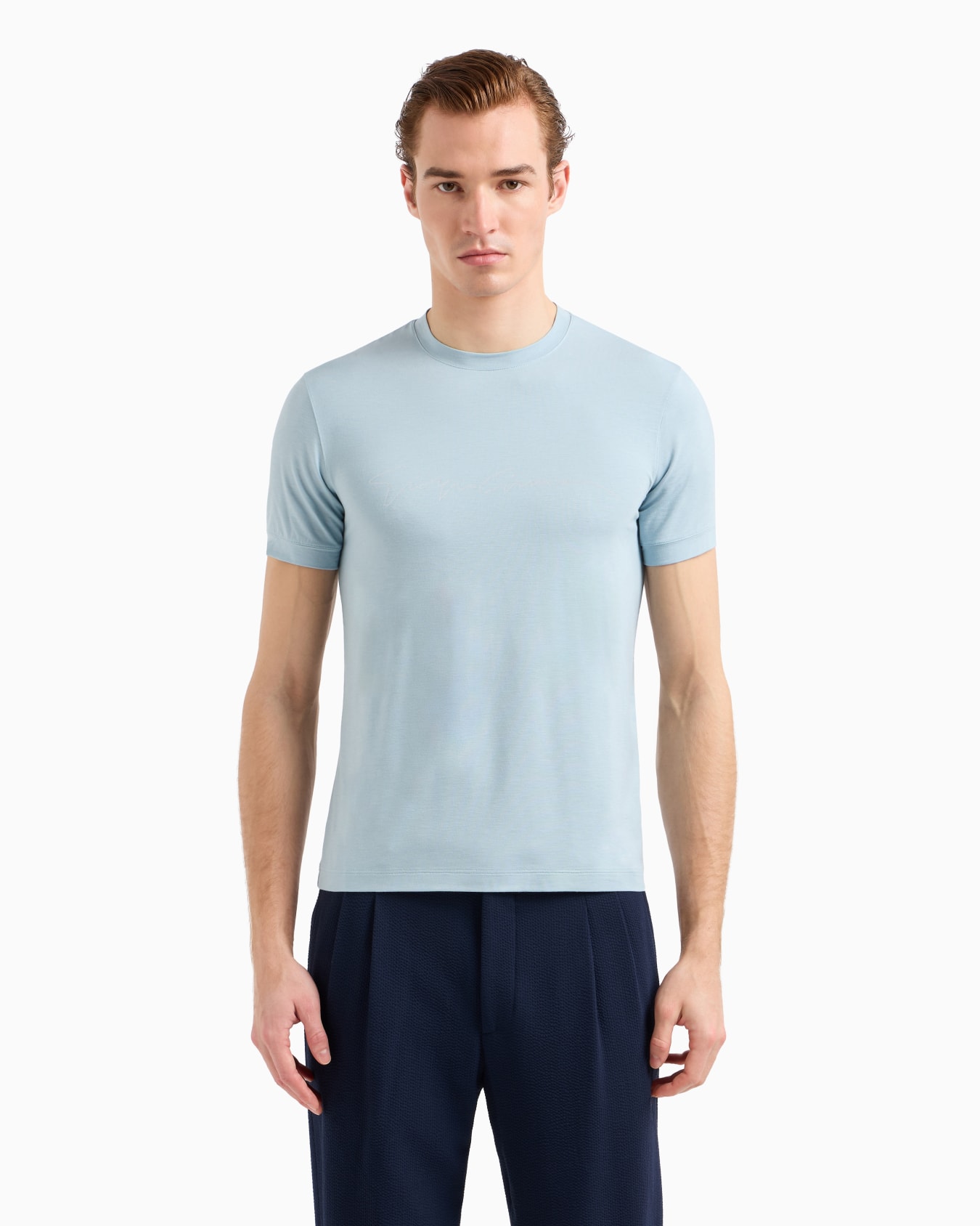 ASV Tシャツ ストレッチビスコース シグネチャーロゴ スライドする 3