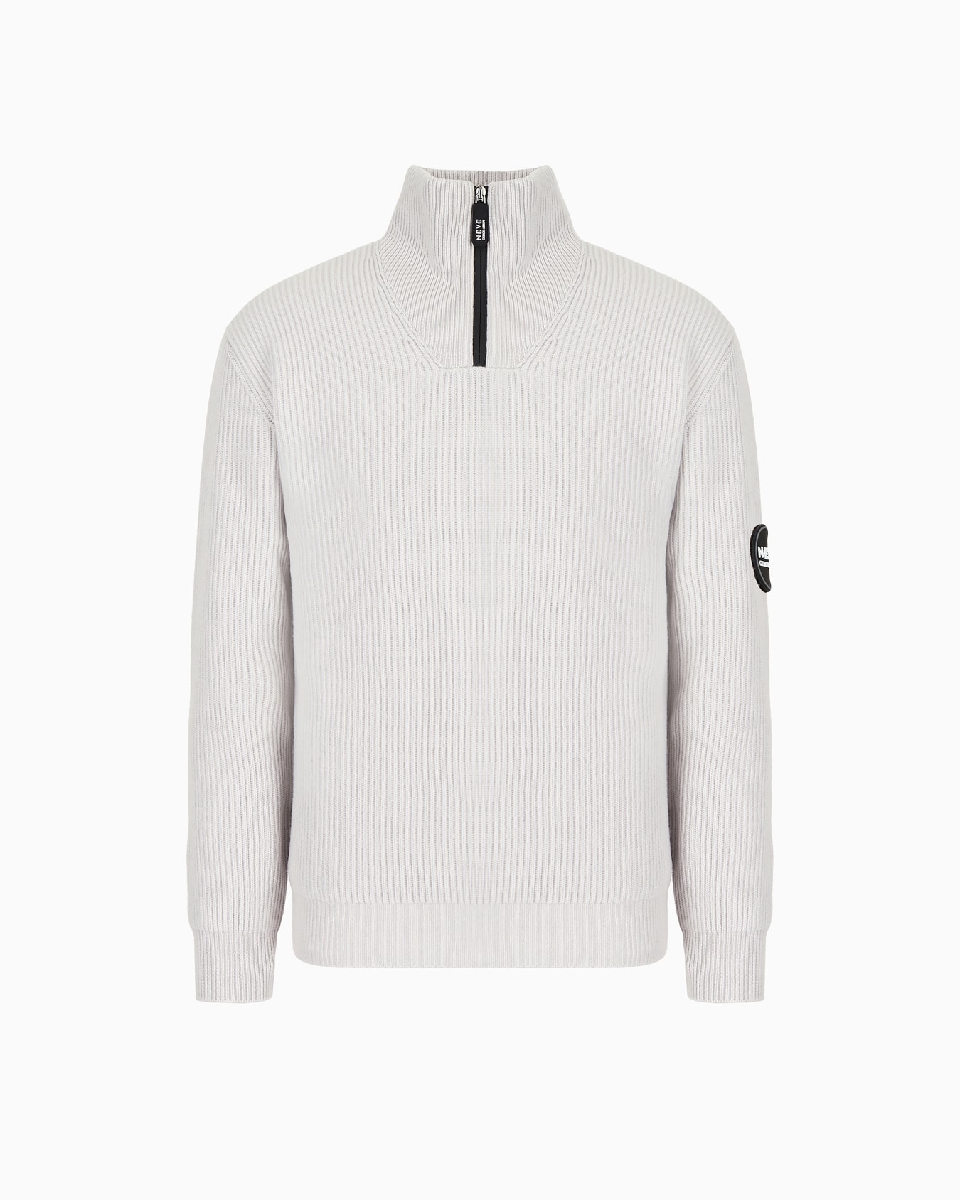 Giorgio Armani Neve mock-neck jumper in wool and cashmere Slide 0