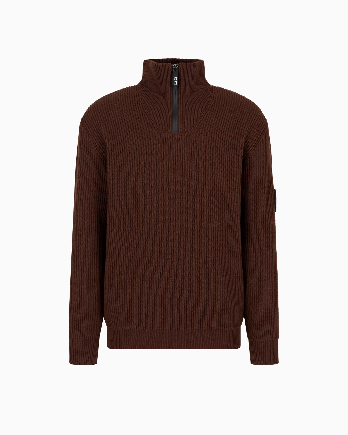 Giorgio Armani Neve Stehkragenpullover aus Wolle und Kaschmir Folie 0