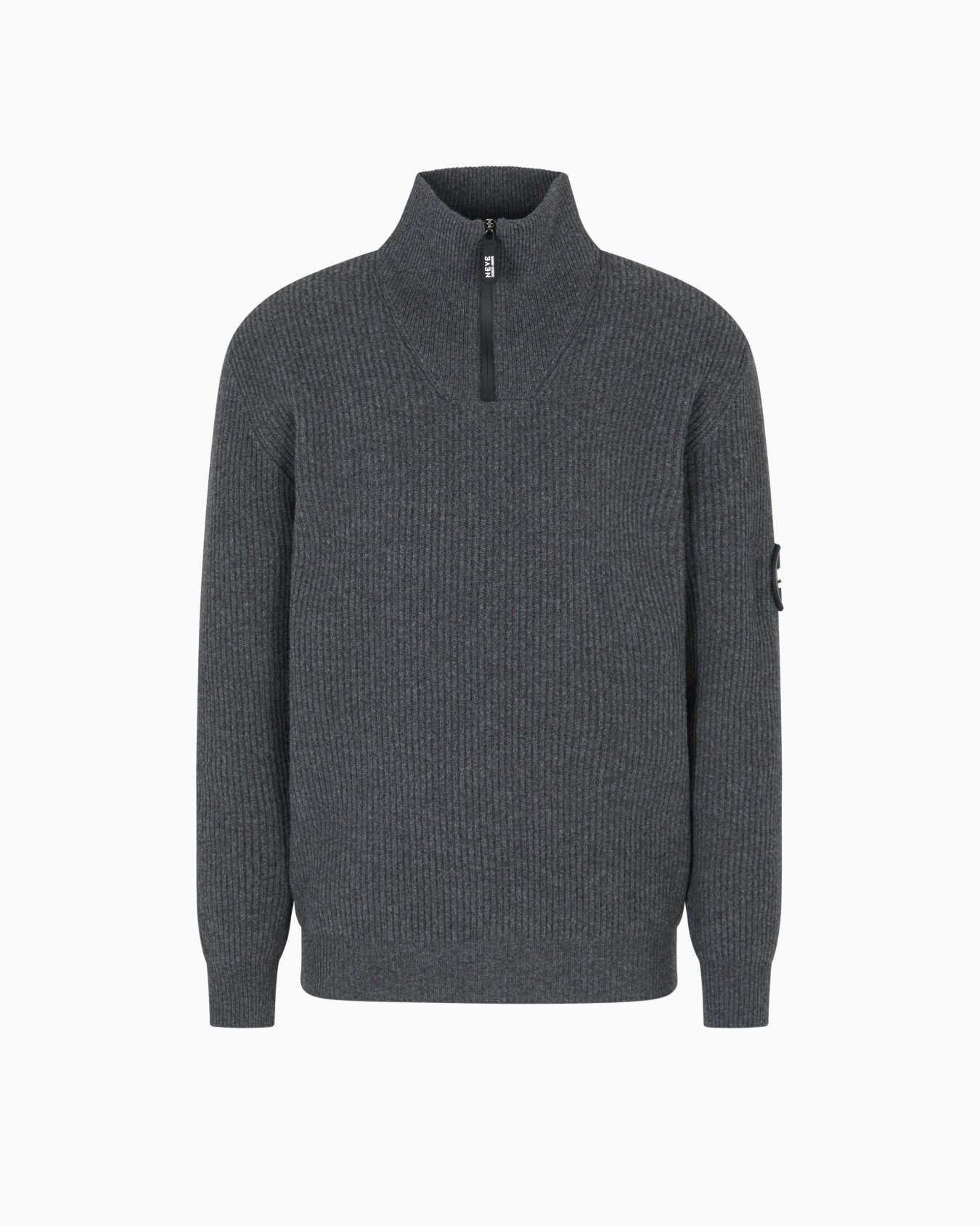 Giorgio Armani Neve Stehkragenpullover aus Wolle und Kaschmir Folie 0