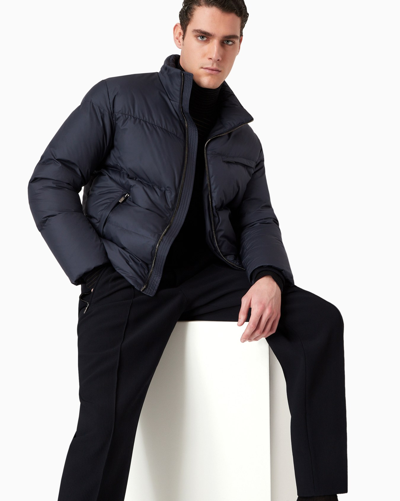 Bomber jacket with goose-down padding ASV Slide 4
