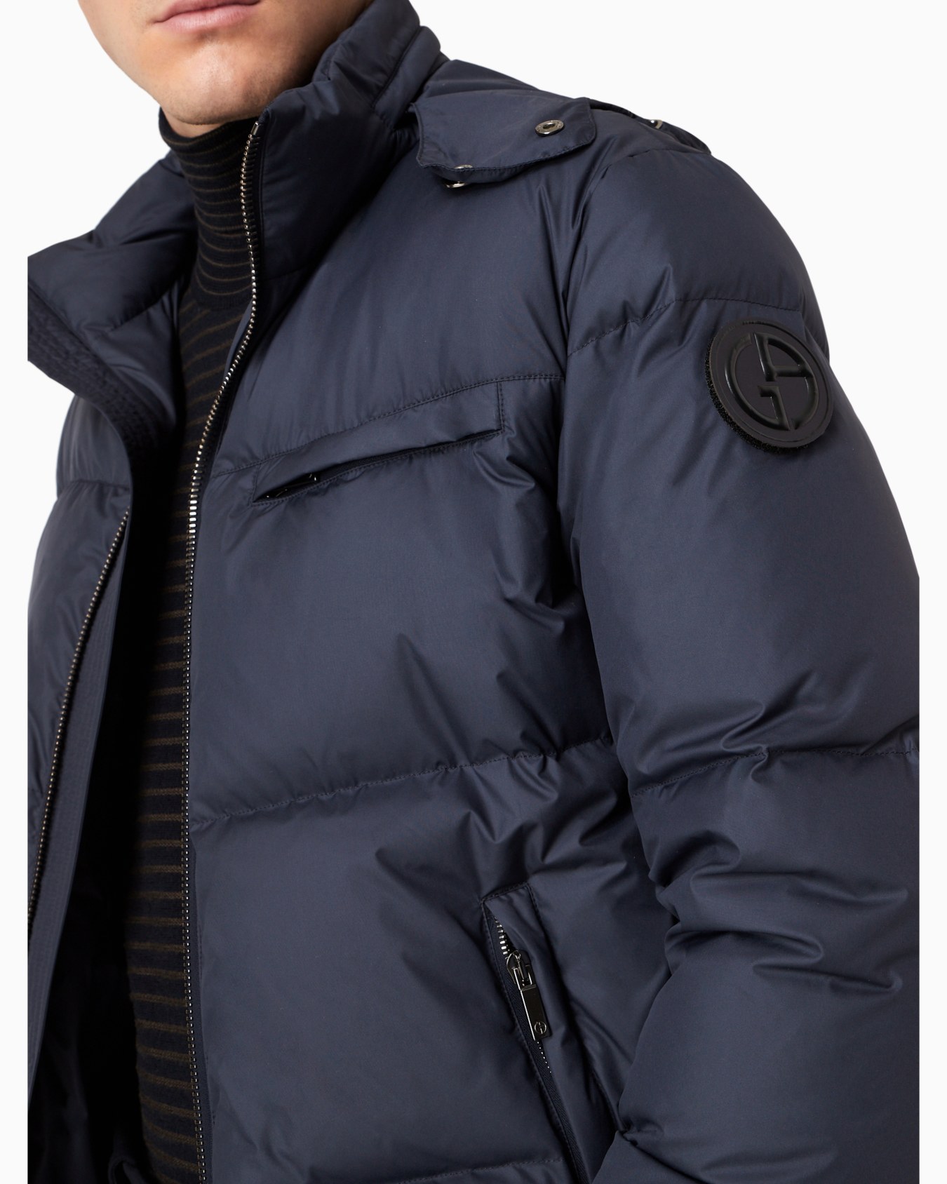 Bomber jacket with goose-down padding ASV Slide 6