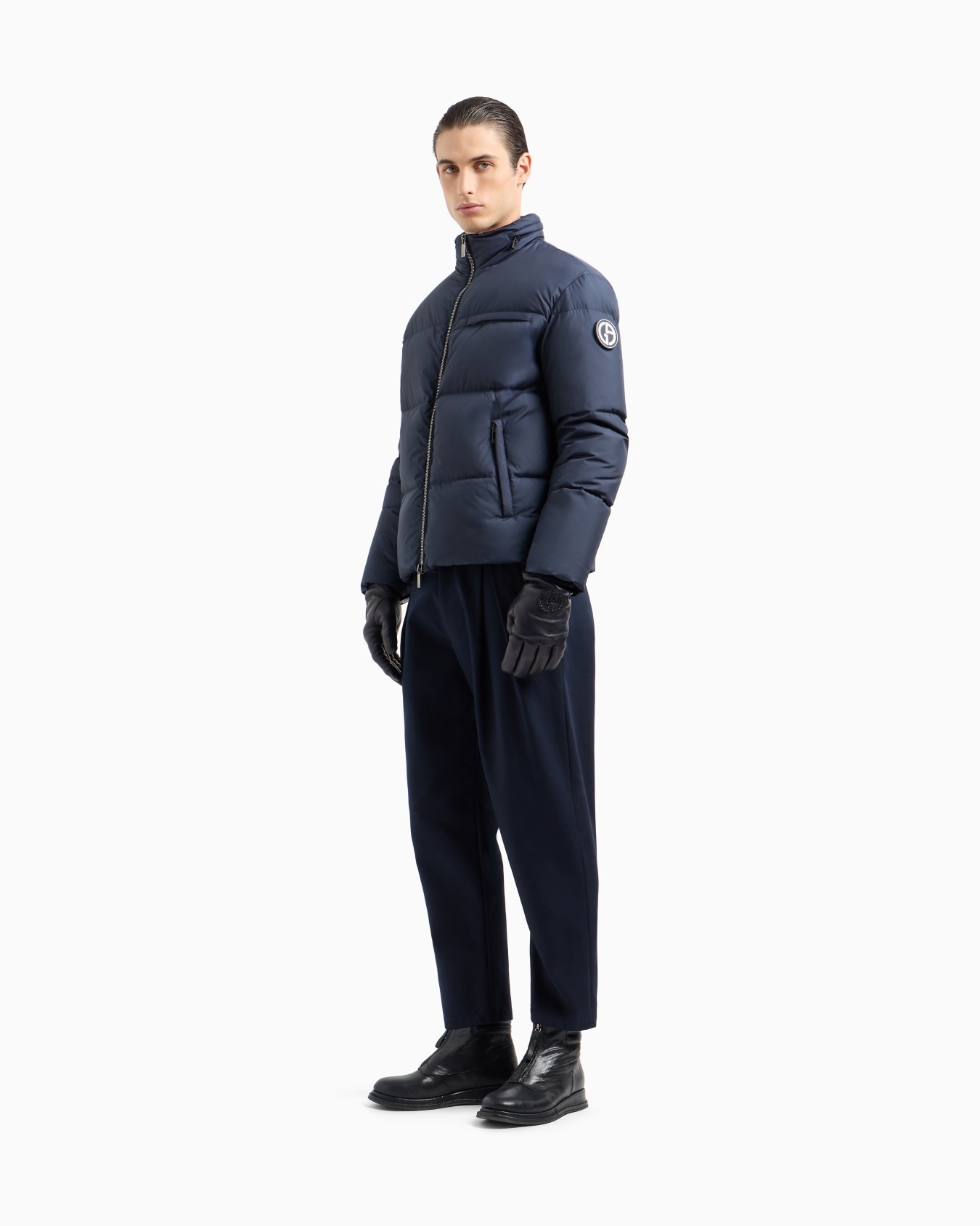 Bomber jacket with goose-down padding ASV Slide 1