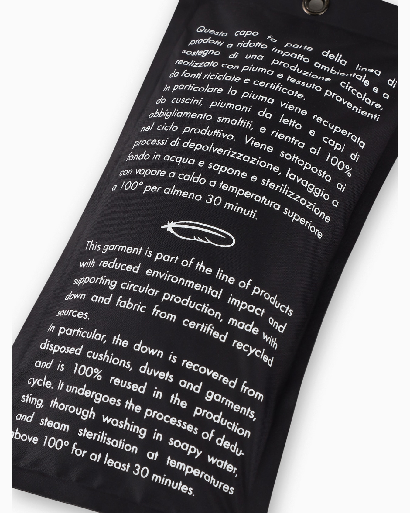 Bomber jacket with goose-down padding ASV Slide 7
