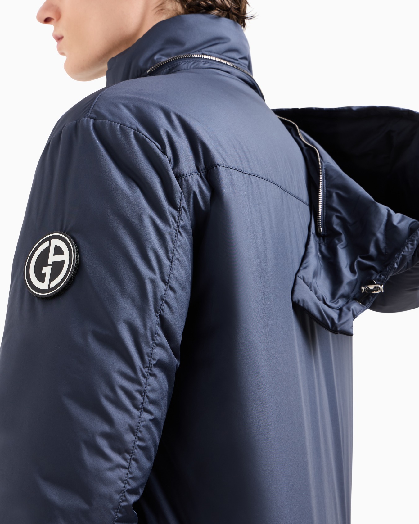 Blouson con cappuccio imbottito in piuma d'oca ASV Slide 5
