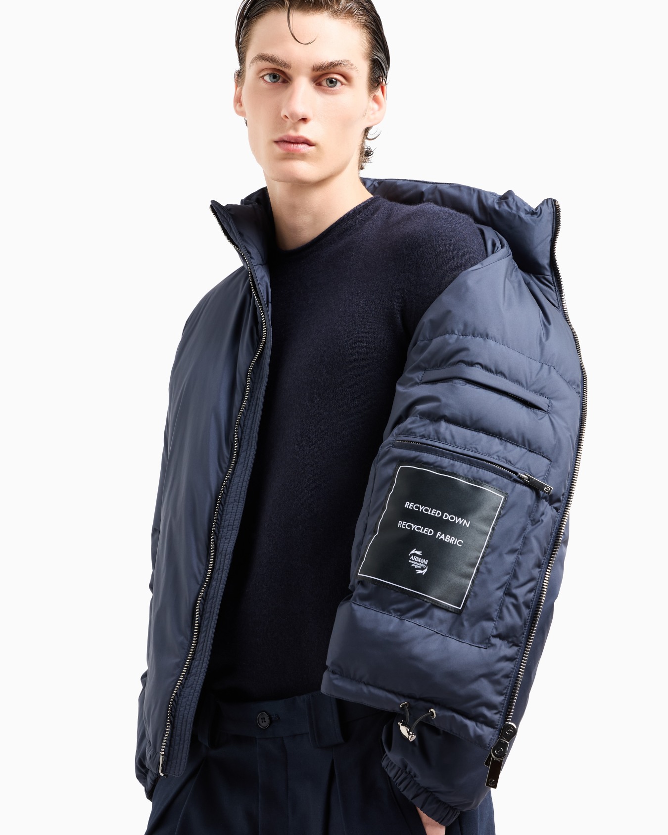 Blouson con cappuccio imbottito in piuma d'oca ASV Slide 6