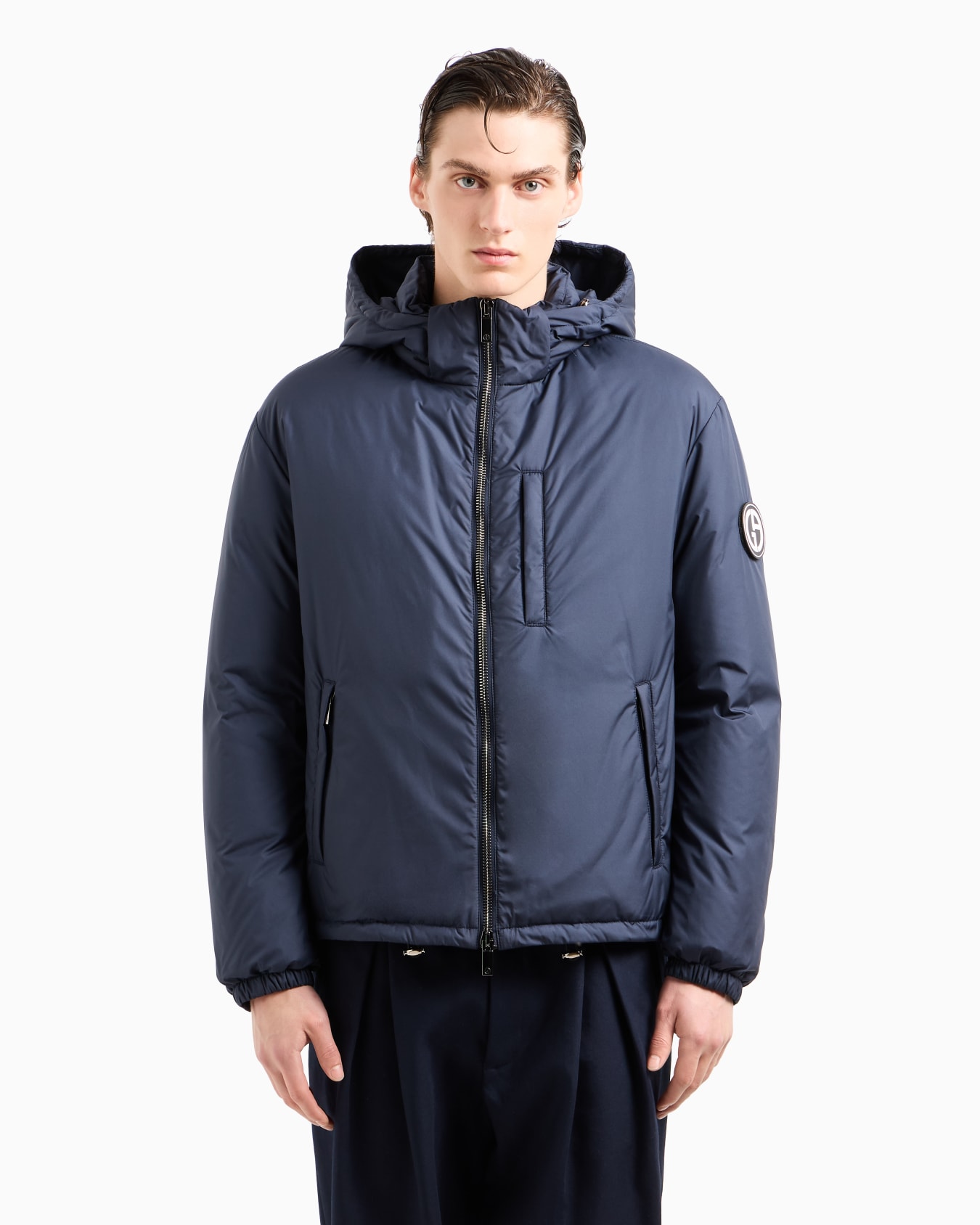 Blouson con cappuccio imbottito in piuma d'oca ASV Slide 3