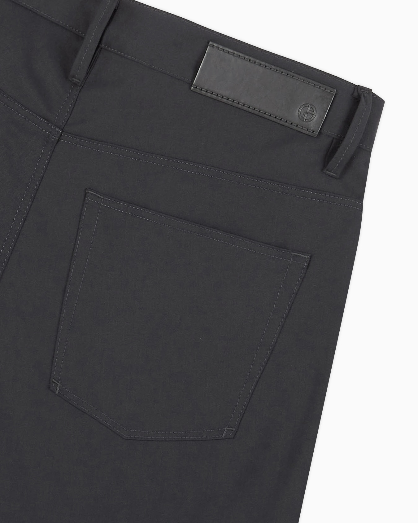 Pantalon 5 poches à coupe classique en laine vierge Diapositive 5