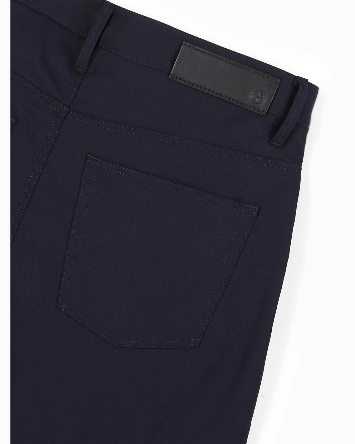 Five-pocket, regular-fit, virgin-wool trousers Slide 5