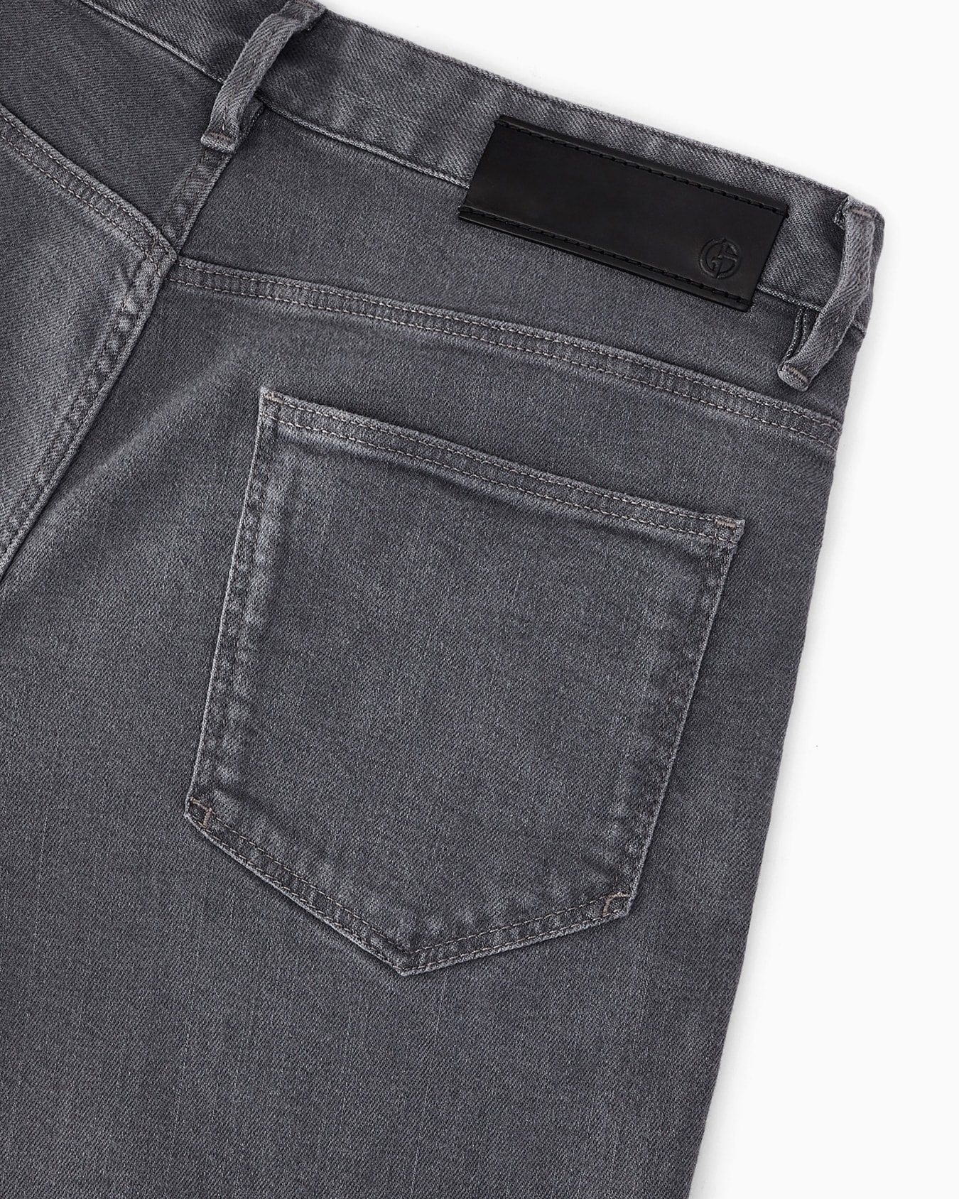 Five-pocket, slim-fit, stretch cotton-denim trousers Slide 5