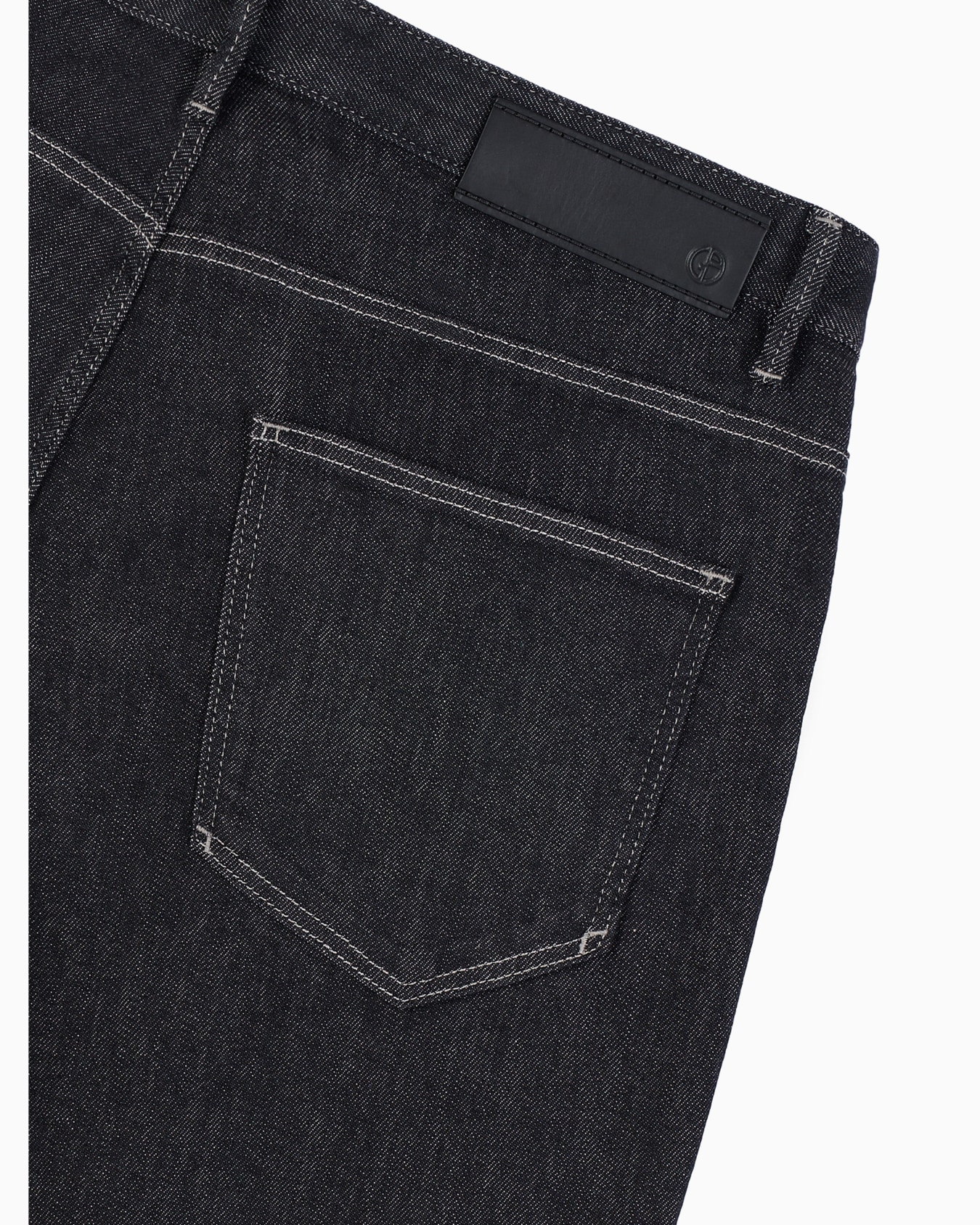 Five-pocket, slim-fit, stretch cotton-denim trousers Slide 1