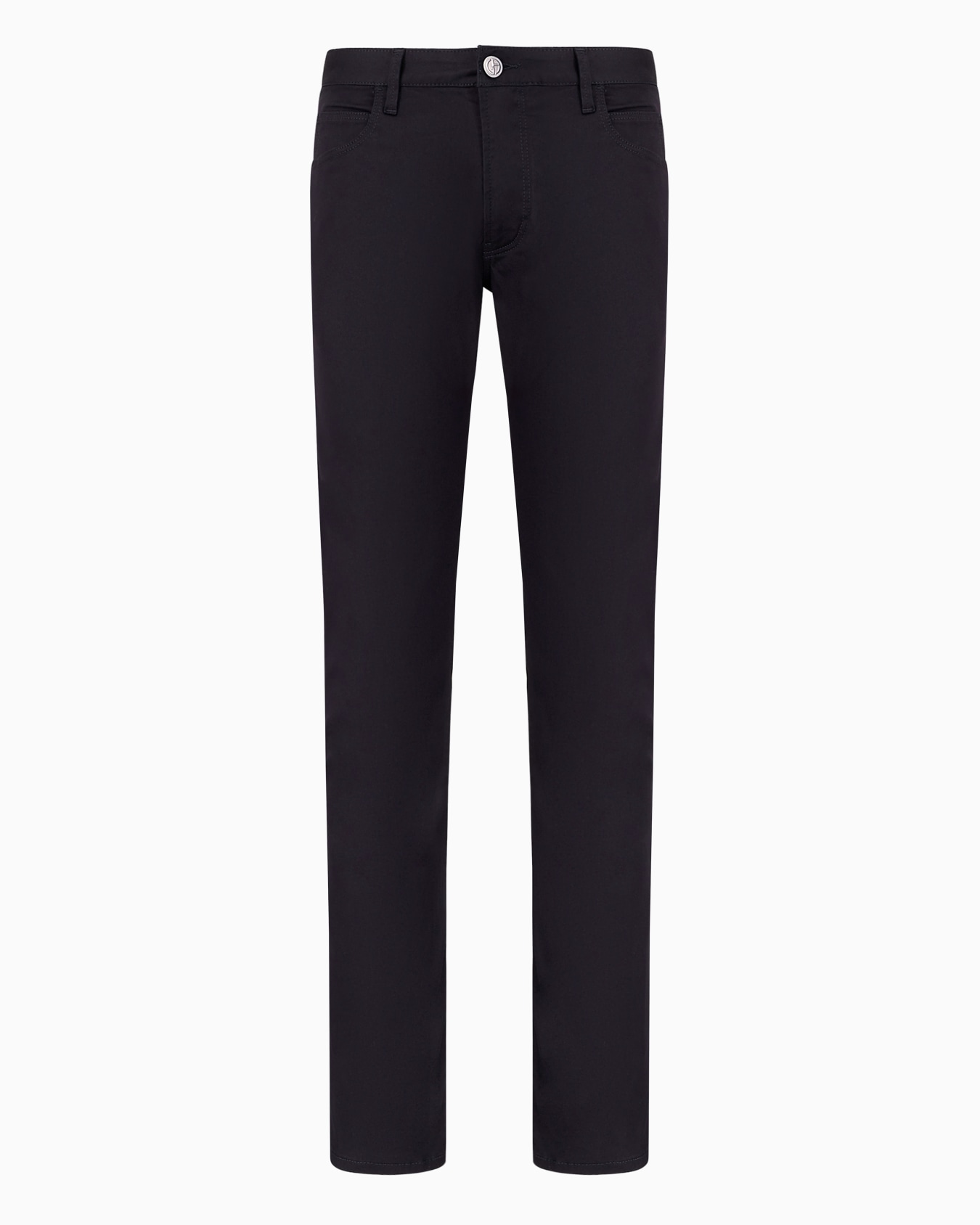 Stretch-cotton, five-pocket trousers Slide 0