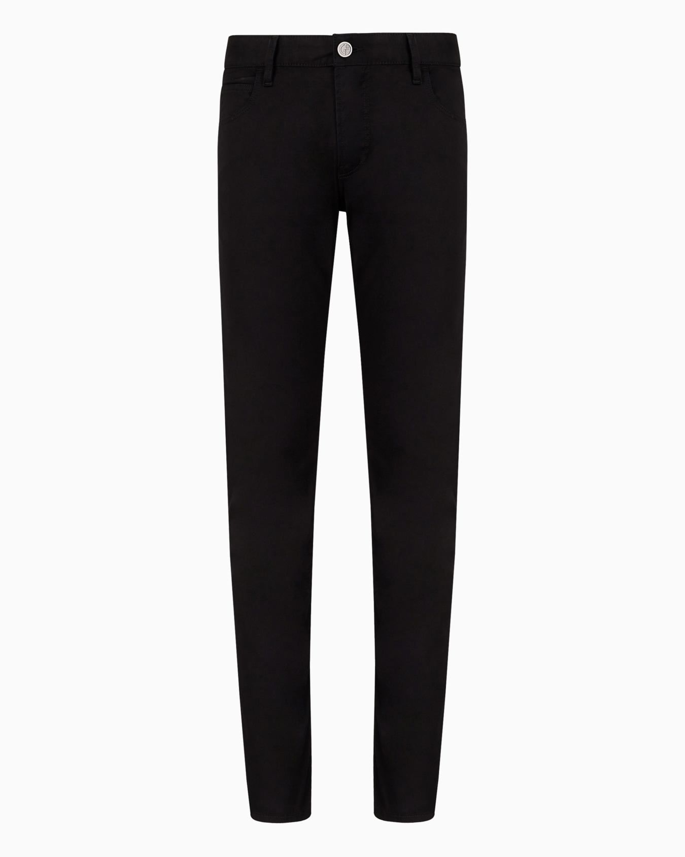 Stretch-cotton, five-pocket trousers Slide 0