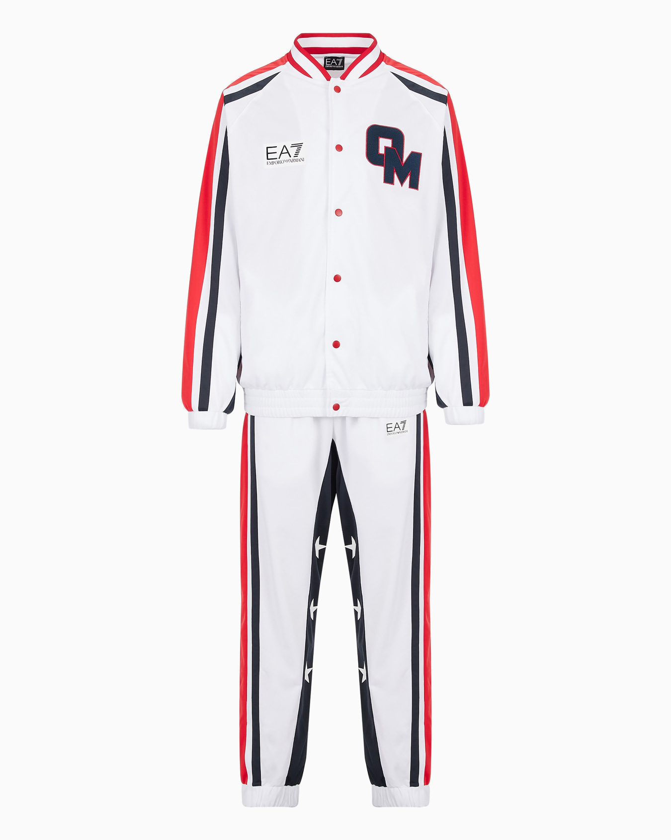 Olimpia Milano tracksuit in technical fabric Slide 0