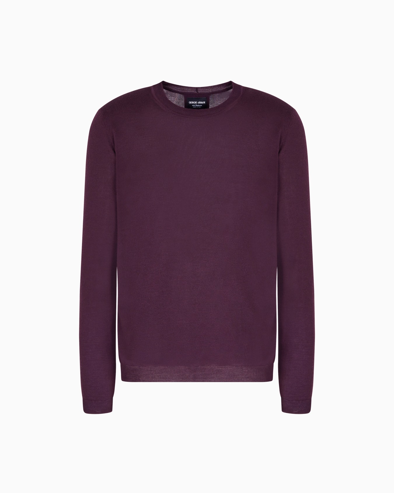 Maglia girocollo in cashmere Slide 0