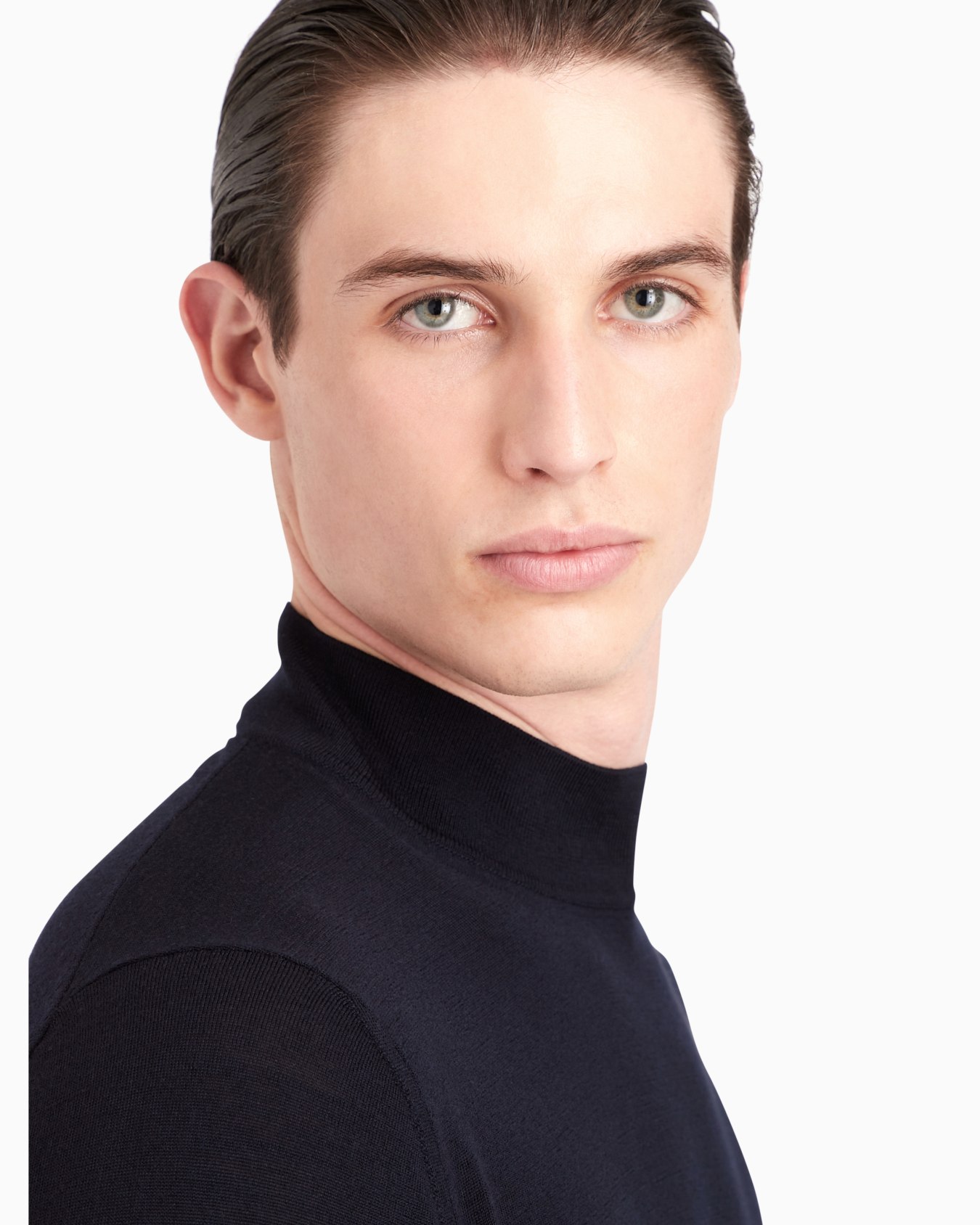 Virgin-wool mock-neck jumper Slide 4