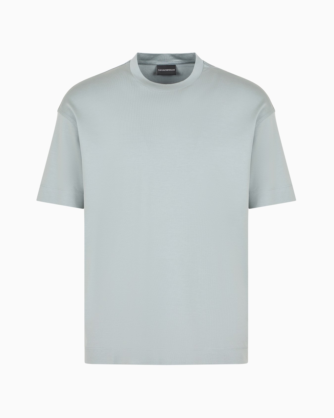 Loose-fit T-shirt in an ASV Lyocell-blend jersey Slide 0