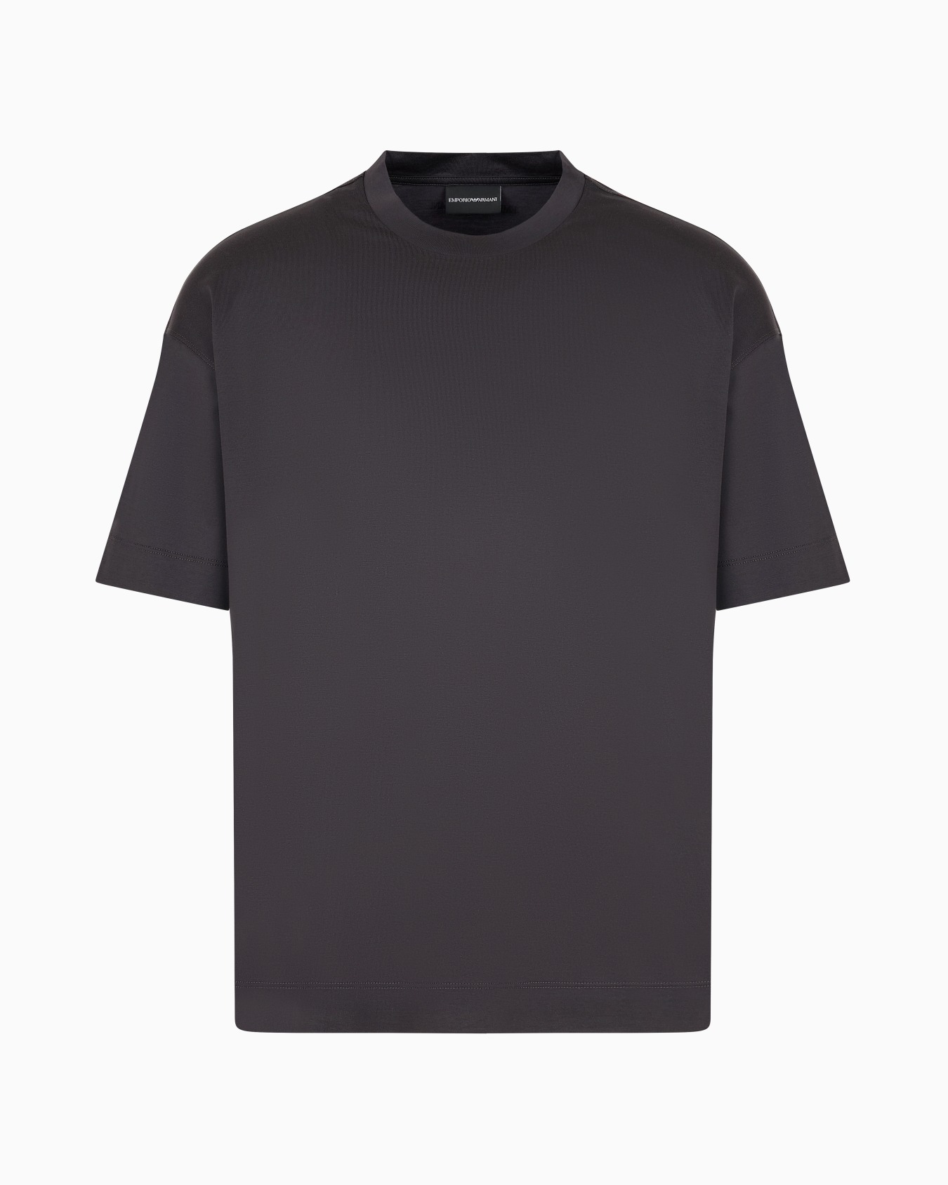 Loose-fit T-shirt in an ASV Lyocell-blend jersey Slide 0
