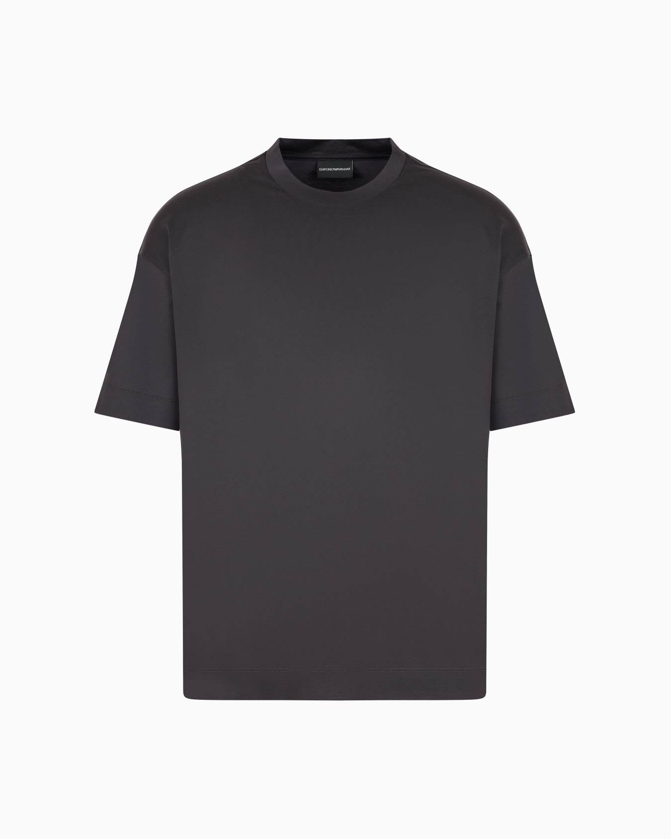 Loose-fit T-shirt in an ASV Lyocell-blend jersey Slide 0