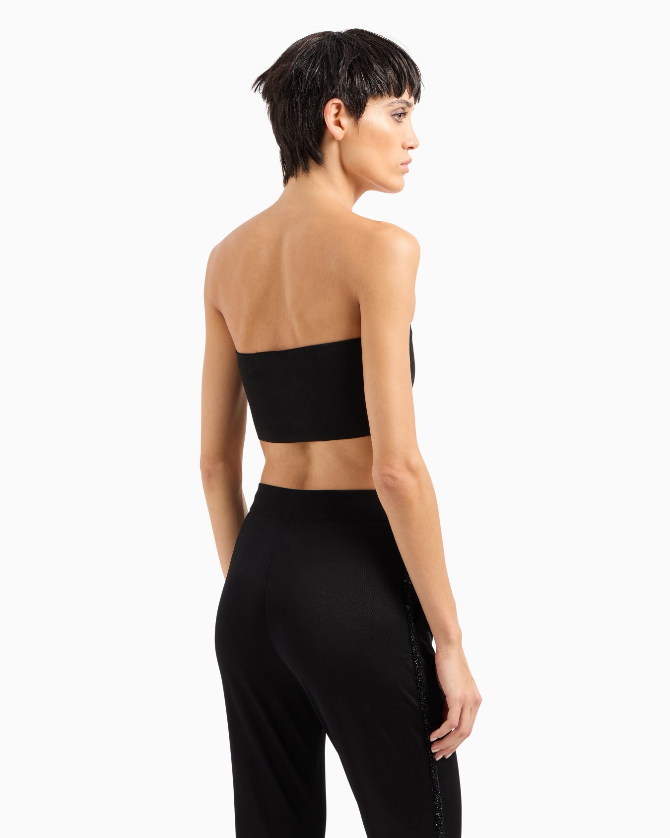 Viscose bandeau top Slide 2