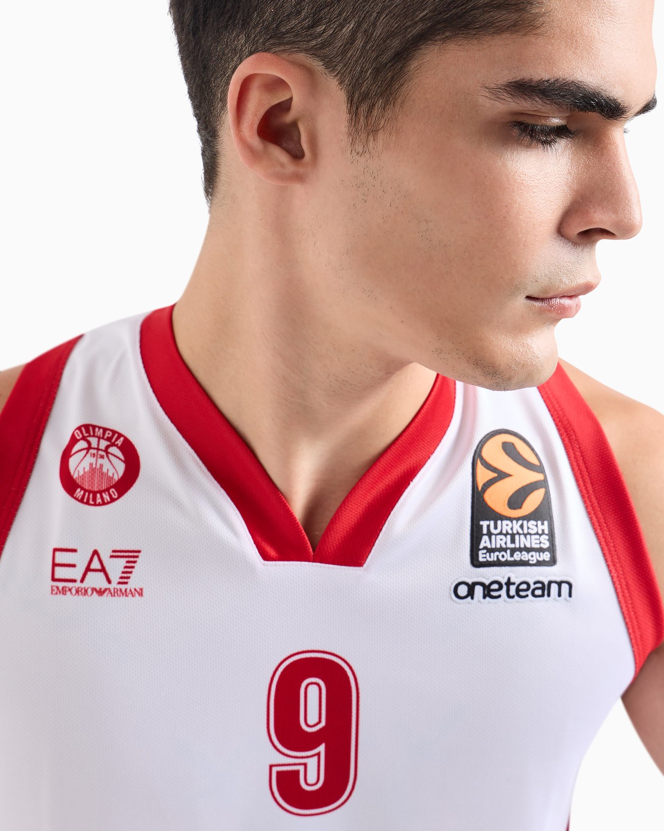 EuroLeague 23/24 Olimpia Milano Tank Top replica Slide 4