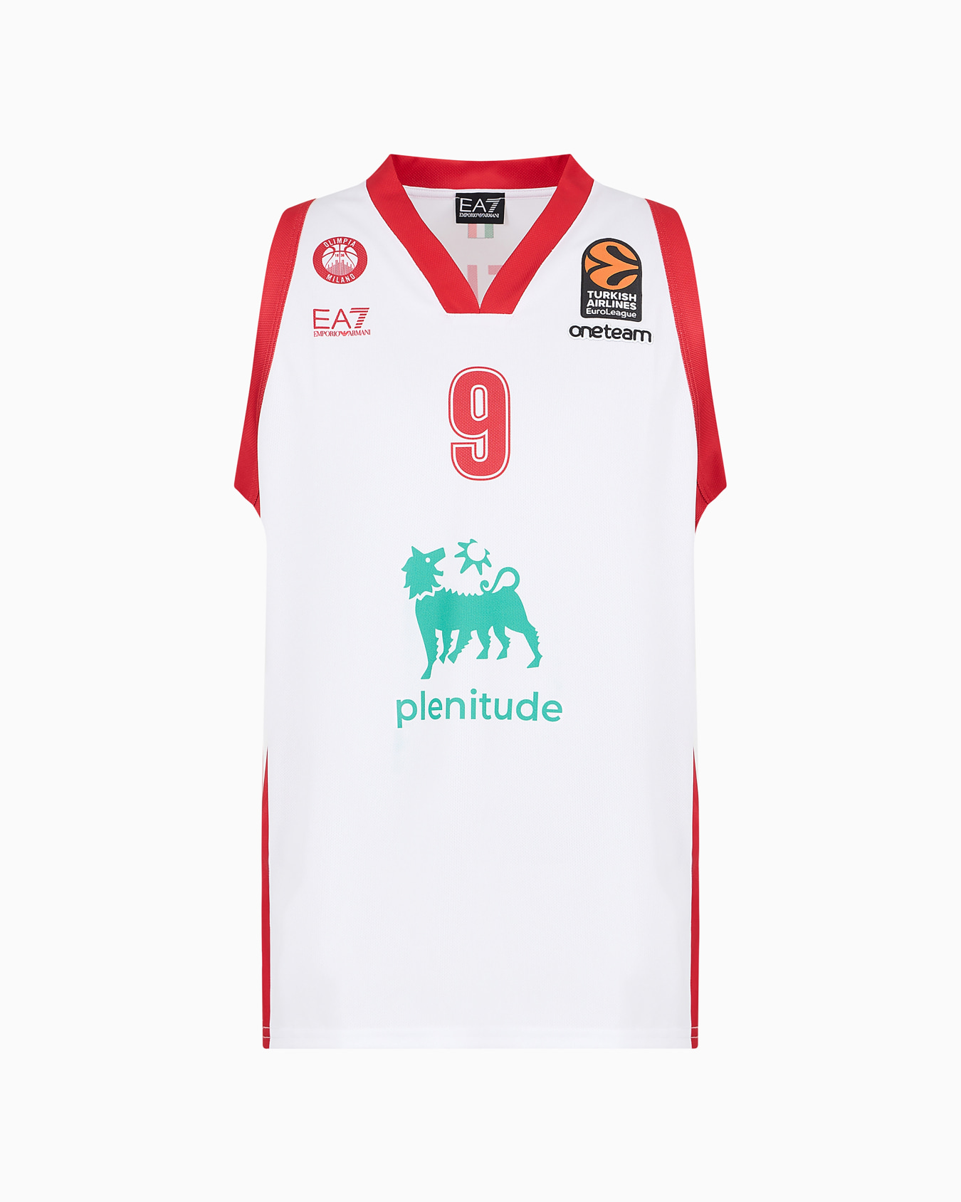 EuroLeague 23/24 Olimpia Milano Tank Top replica Slide 0