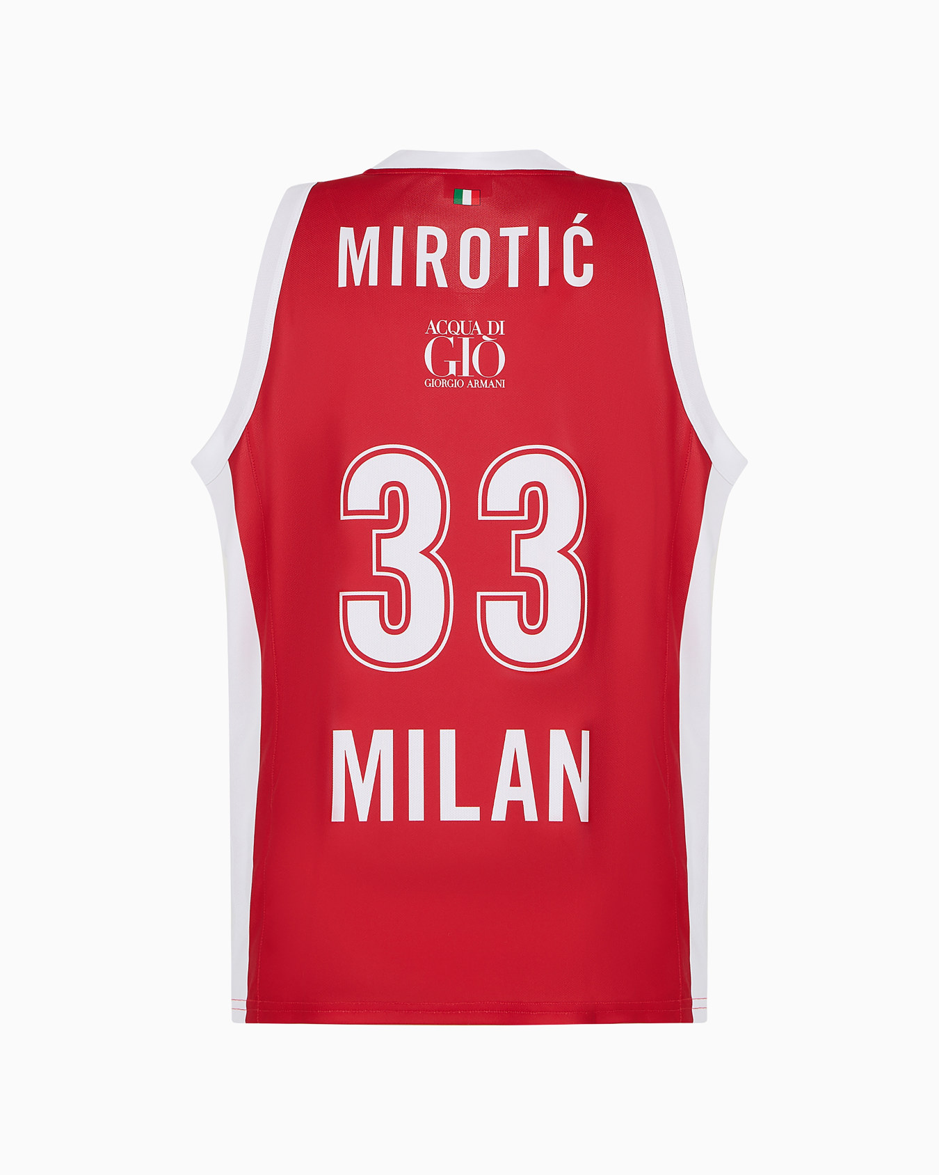 EuroLeague 23/24 Olimpia Milano Tank Top replica Slide 3