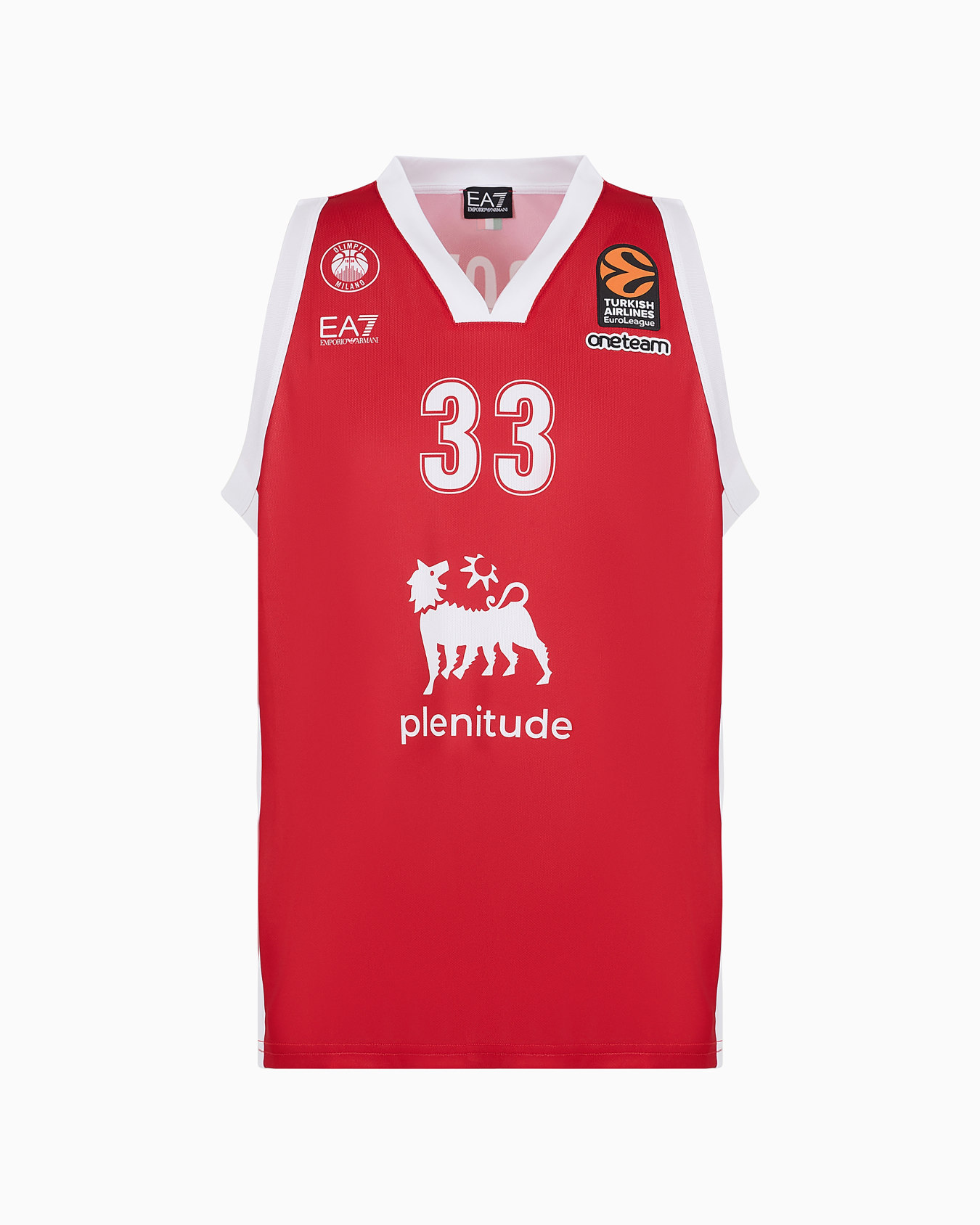 EuroLeague 23/24 Olimpia Milano Tank Top replica Slide 0