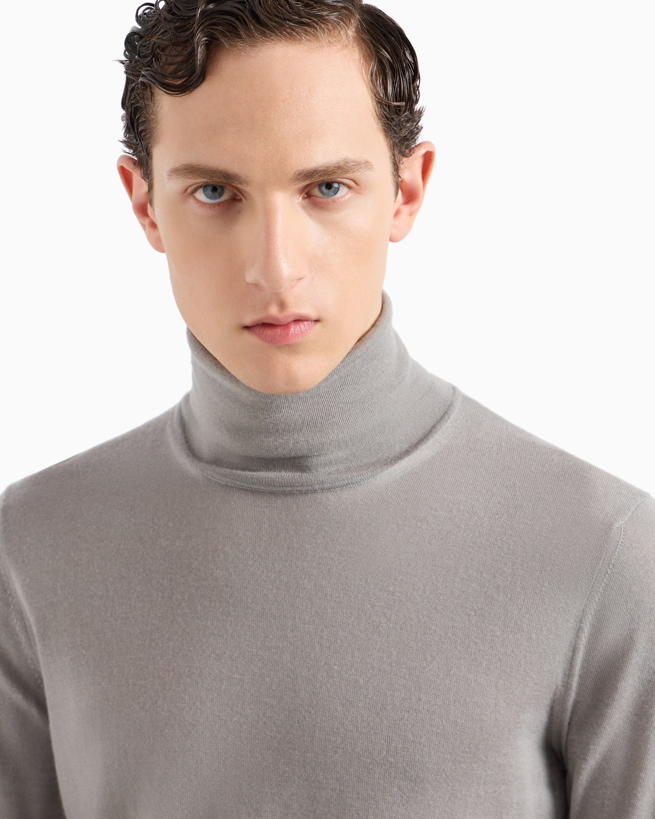 Cashmere mock-neck jumper Slide 4