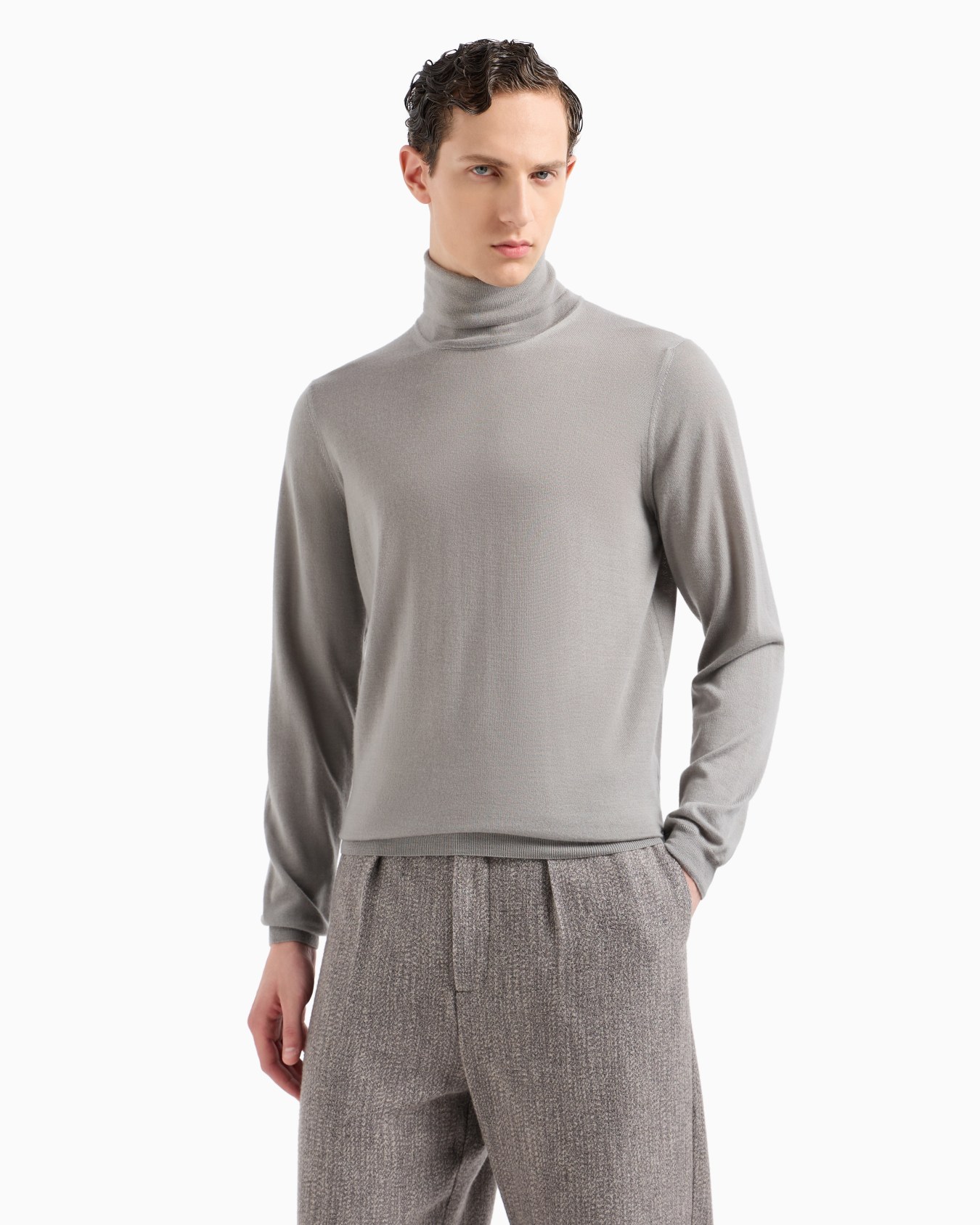 Cashmere mock-neck jumper Slide 3