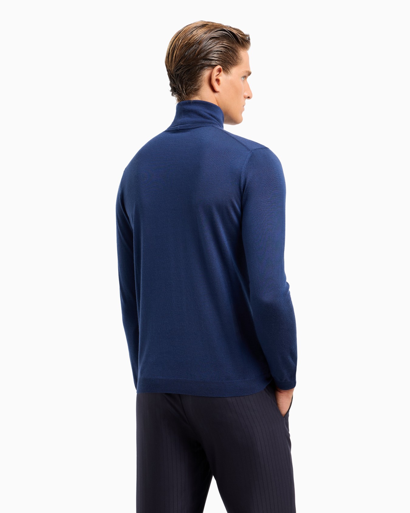 Jersey de cachemir con cuello chimenea Diapositiva 2