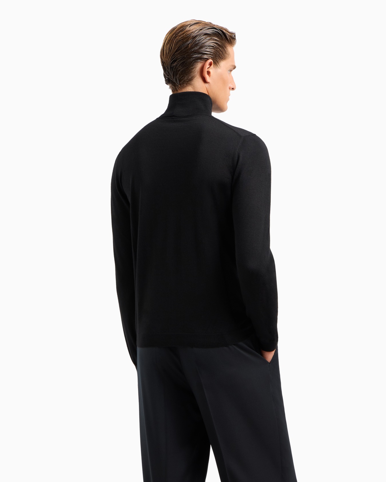 Cashmere mock-neck jumper Slide 2