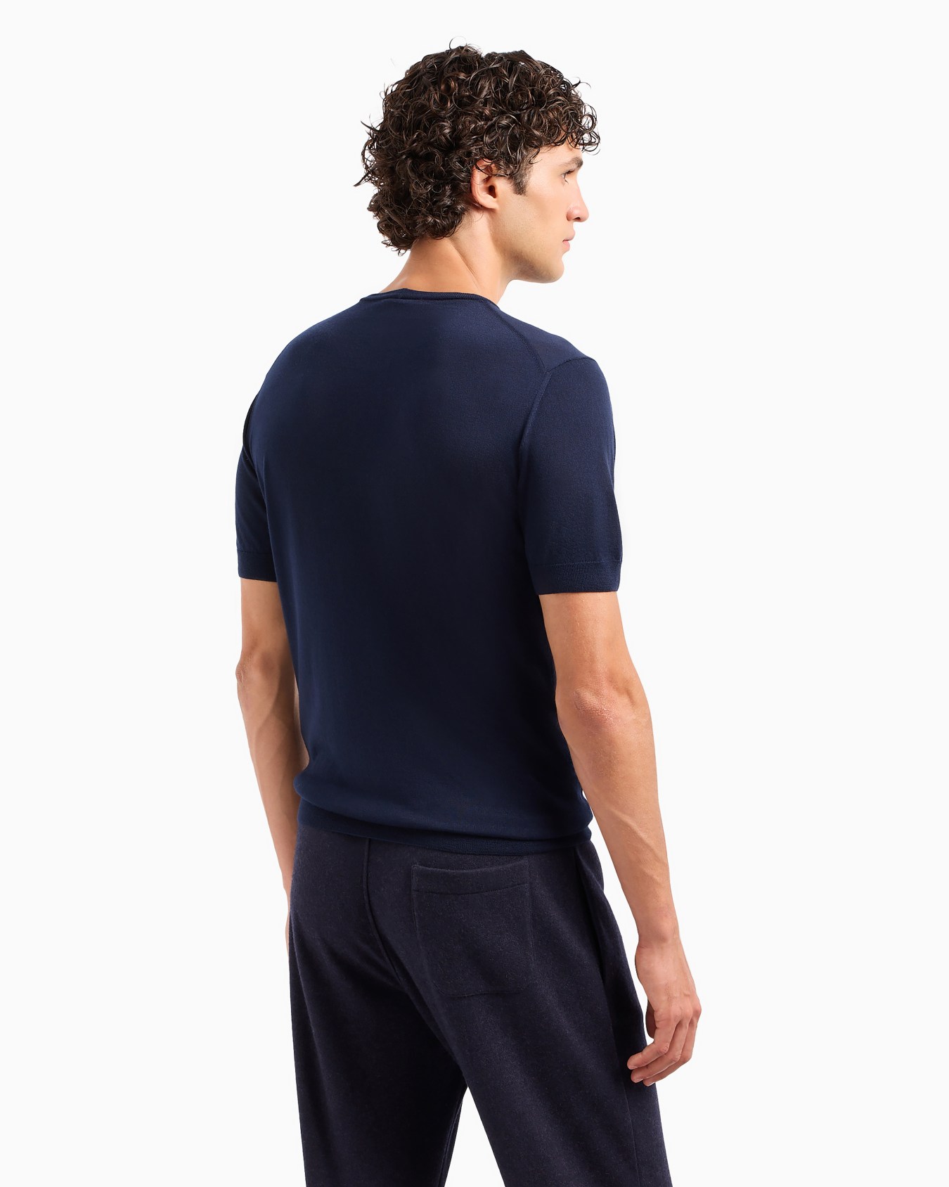 Giorgio Armani Vicuña Maglia girocollo in vicuña Slide 2