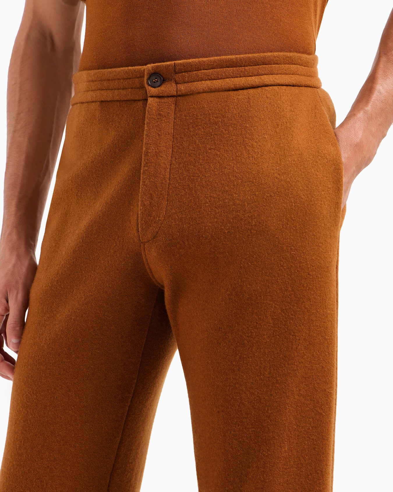Giorgio Armani Vicuña Pantaloni in cashmere e vicuña Slide 4