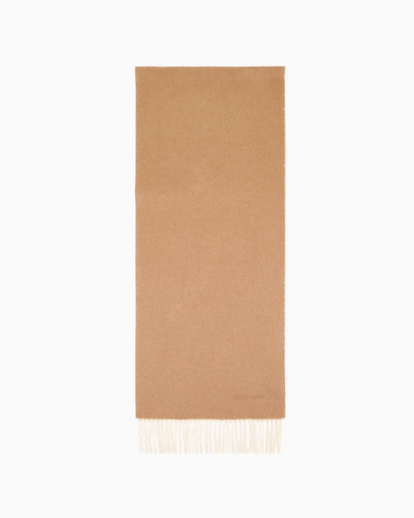 Two-tone wool and silk scarf Slide 0