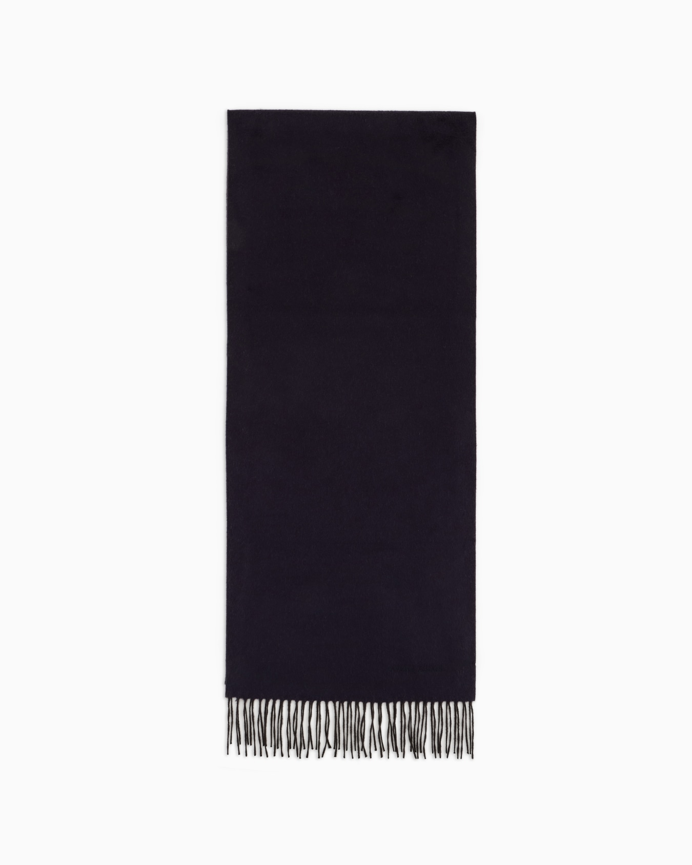 Two-tone wool and silk scarf Slide 0