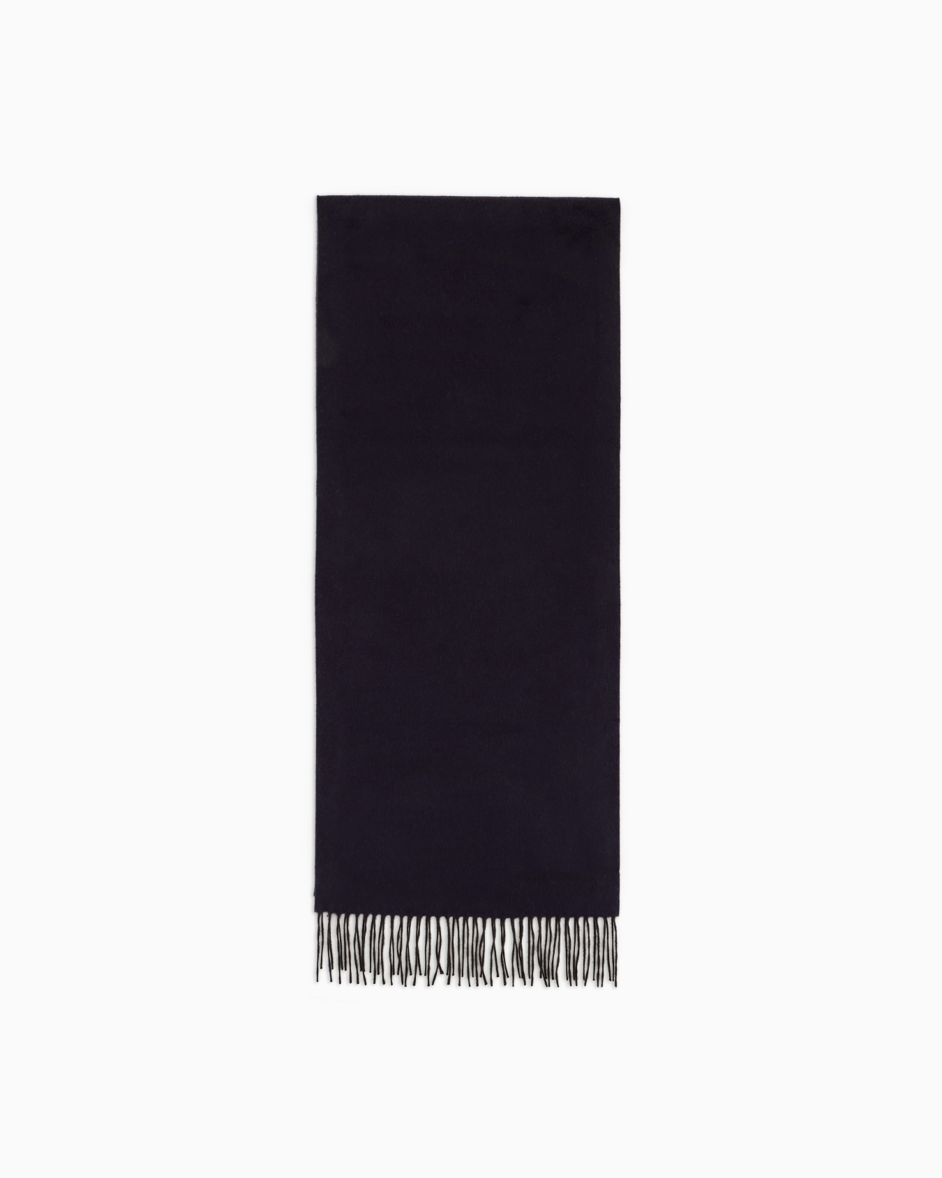 Two-tone wool and silk scarf Slide 0