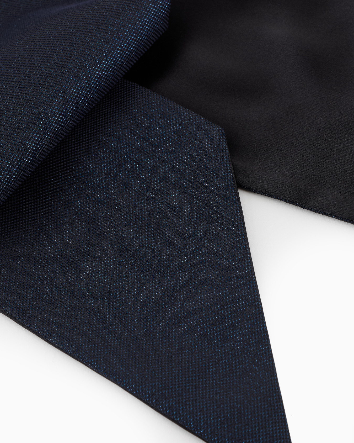 Giorgio's silk and lurex scarf Slide 1