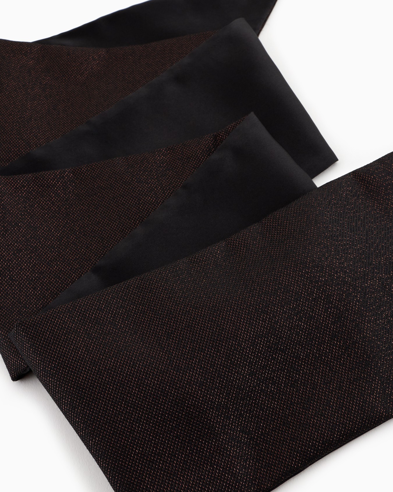 Giorgio's silk and lurex scarf Slide 1