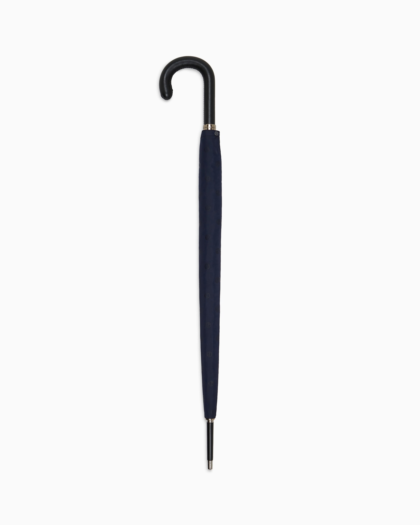 Folding umbrella with all-over logo pattern Slide 0