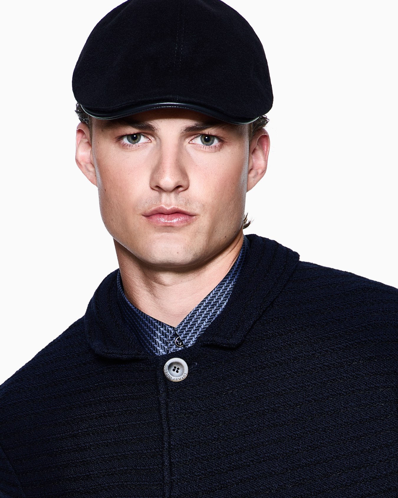 Wool-blend flat cap Slide 2