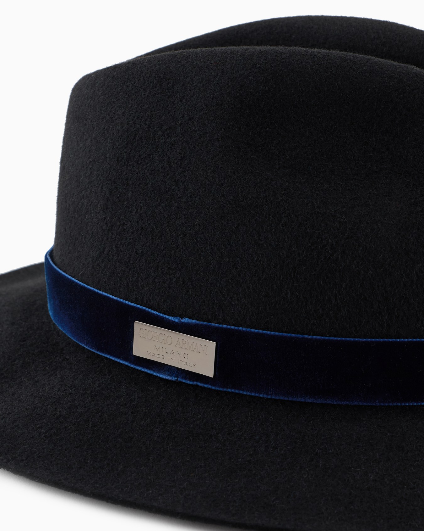 Chapeau en lapin avec détail velours Diapositive 2