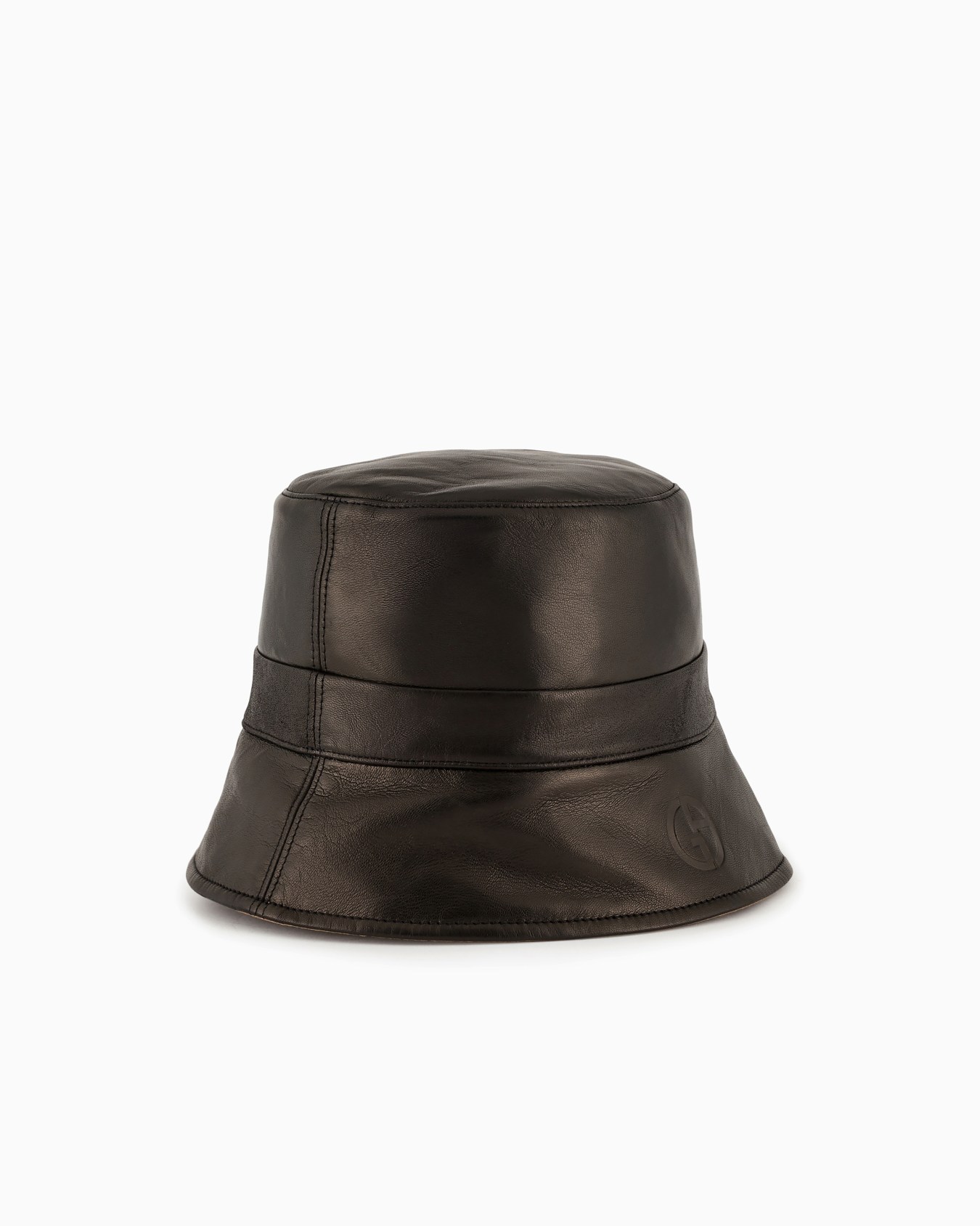 Sombrero cloche reversible de napa Diapositiva 0