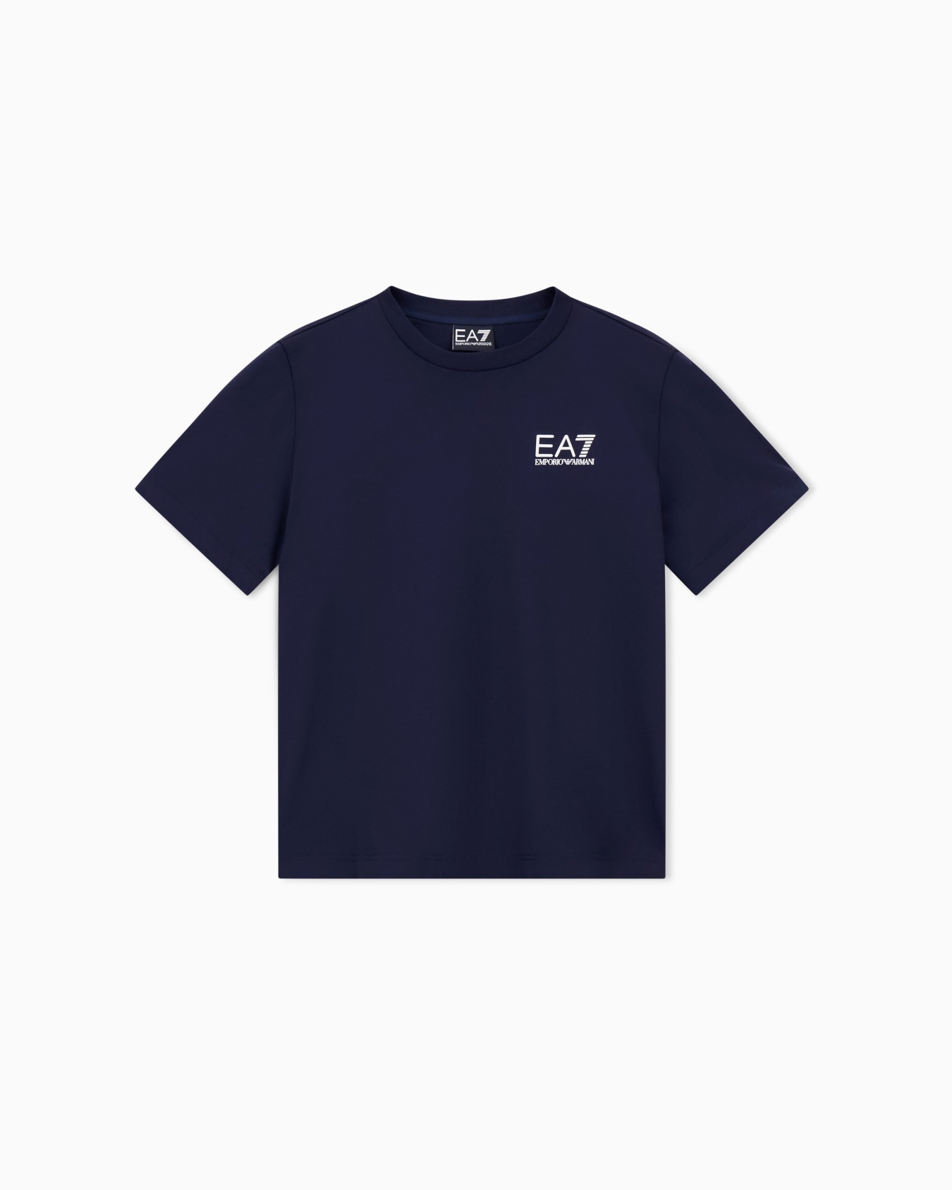 T-shirt girocollo Core Identity Boy in cotone Slide 0