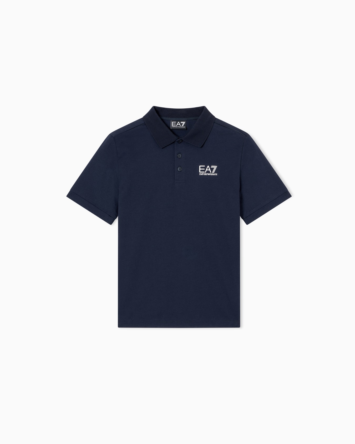 Polo en coton Core Identity Boy Diapositive 0